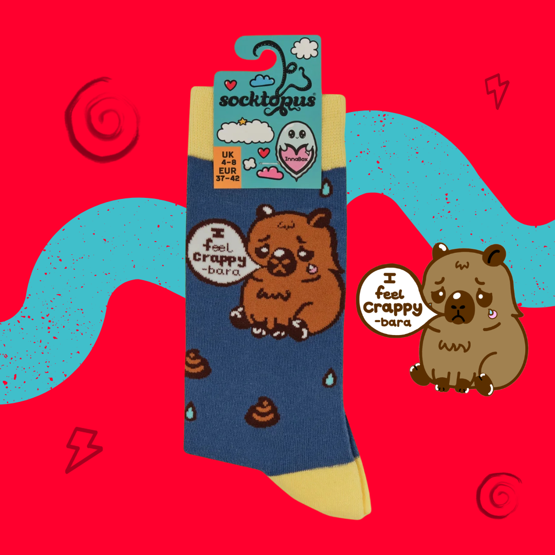 Crappybara Socks