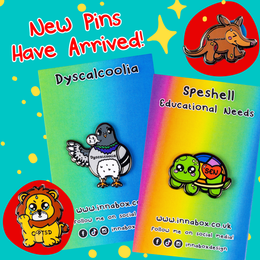 New Pins Have Arrived! 🎉