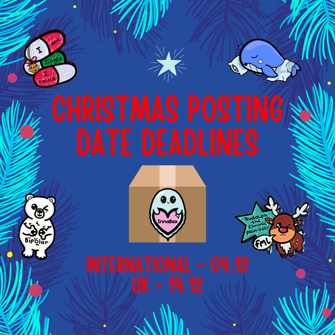 Innabox Christmas posting date deadlines 🎄