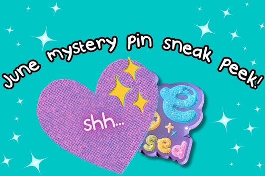June's Mystery Pin - Sneak Peek! ✨💜