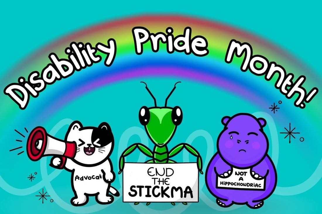 Disability Pride Month! Lets Learn and Celebrate Together! ❤️🌈