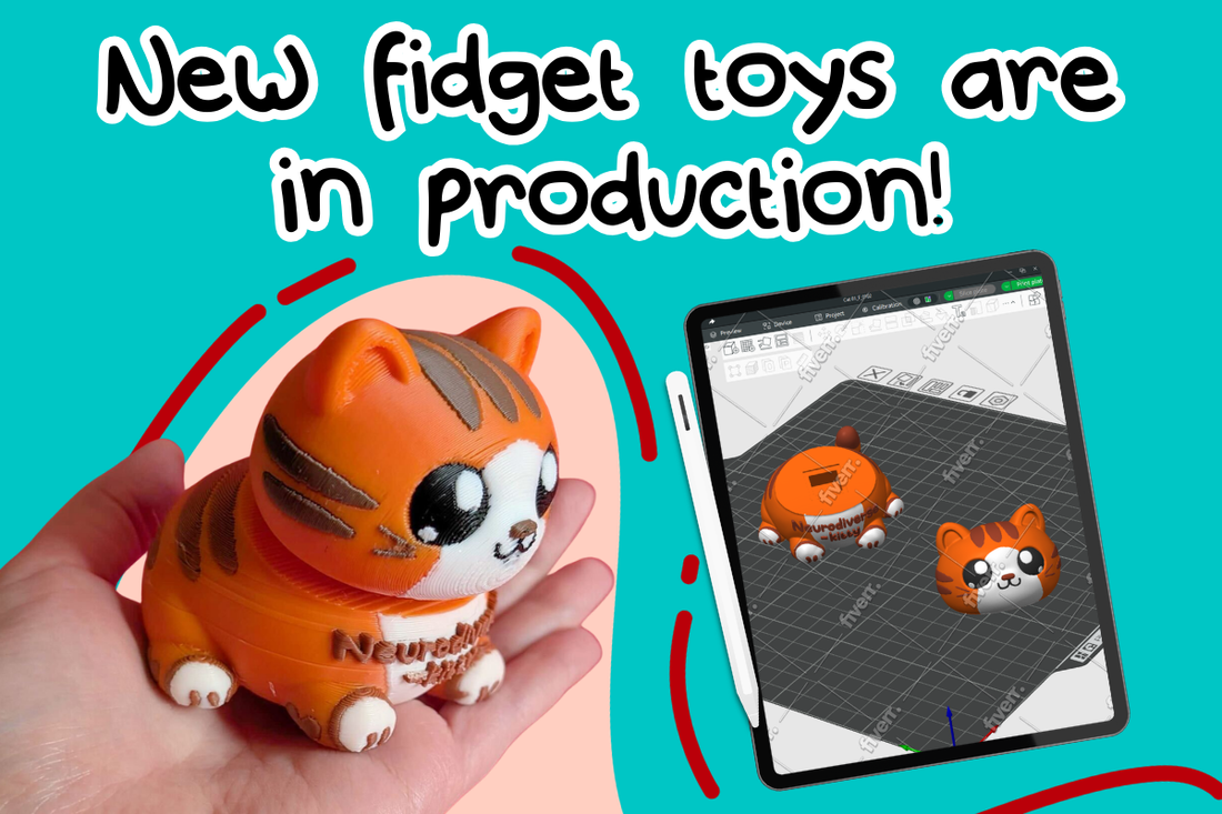 New Fidget Toys Are In Production! 😍