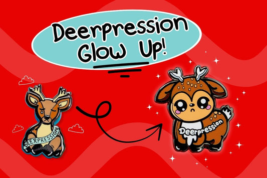 🦌 Deerpression Pin Has Had a Glow Up! ✨