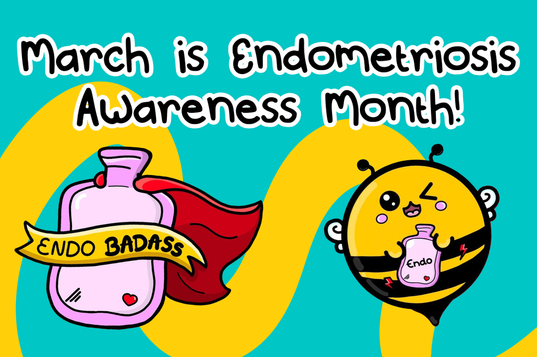 March Is Endometriosis Awareness Month 💛 🐝