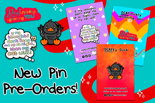 Brand New Pre-Order Pins You Deaf-initely Don't Want To Miss Out On! 😱