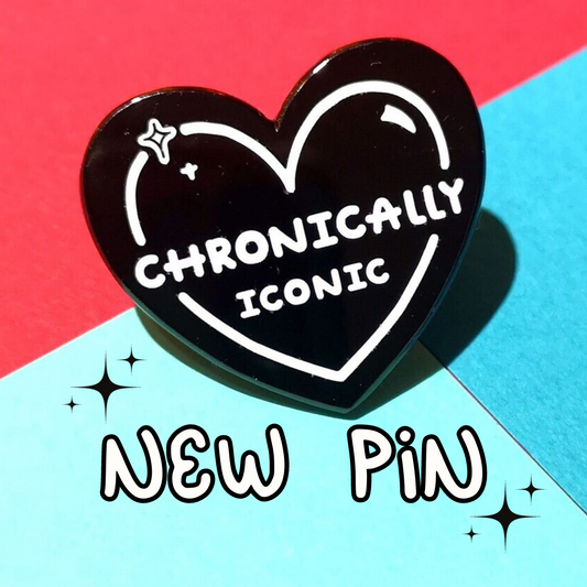 Restocked: Chronically Iconic Pin - Wear it Proud!