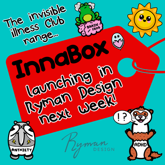 The Invisible Illness Club Range is coming to Rymans!