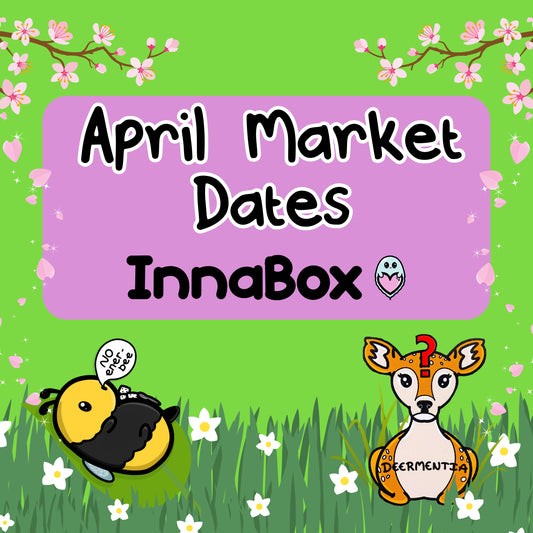 April Market Dates! 🌸