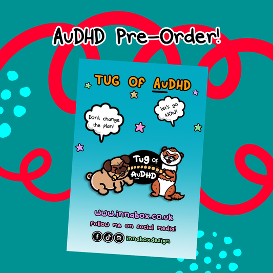 PRE-ORDER AuDHD Enamel Pin