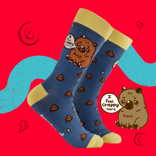 Crappybara Socks