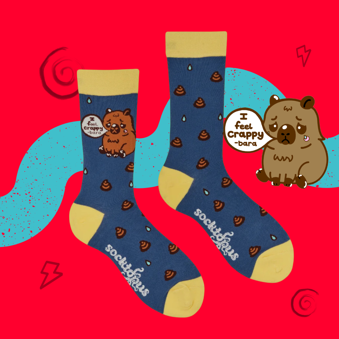 Crappybara Socks