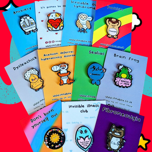 3 x Enamel Pins Bundle