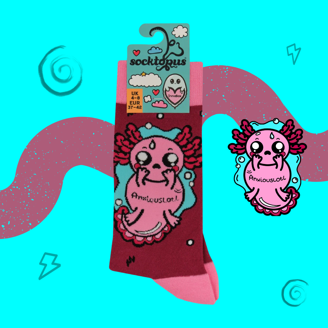 Anxiouslotl Socks