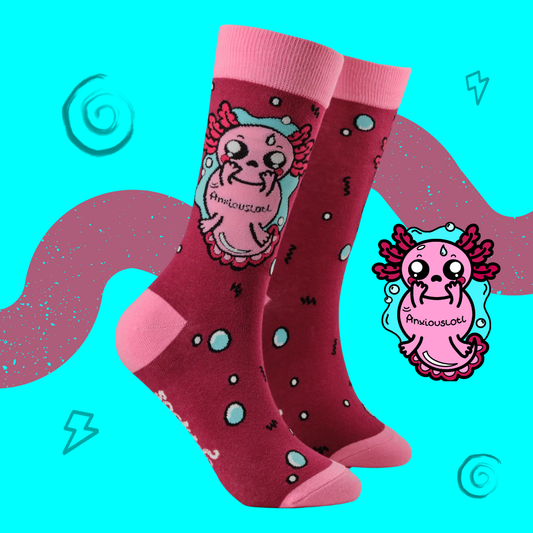 Anxiouslotl Socks
