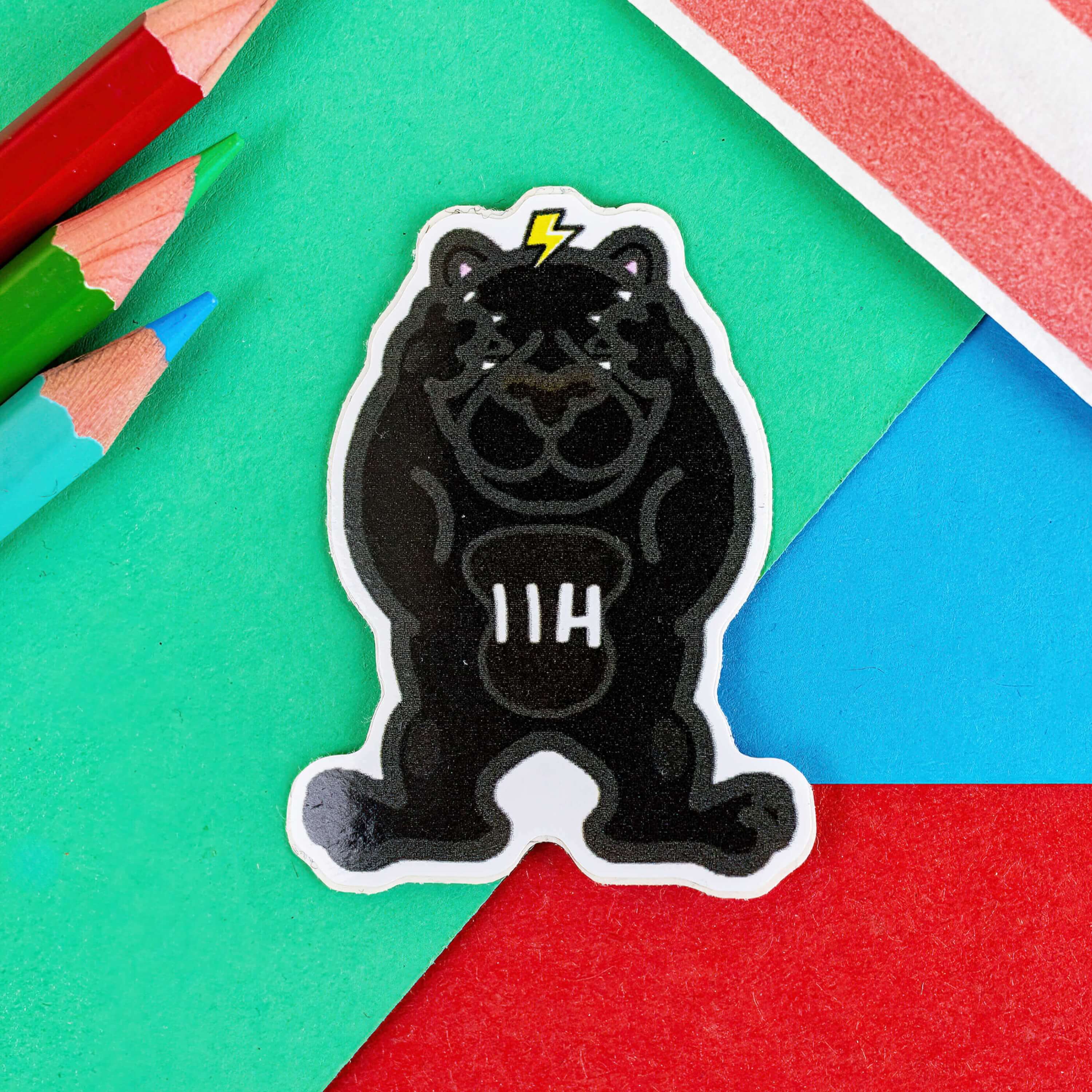 Idiopantheric Intracranial Hypertension Panther Sticker - Idiopathic I ...